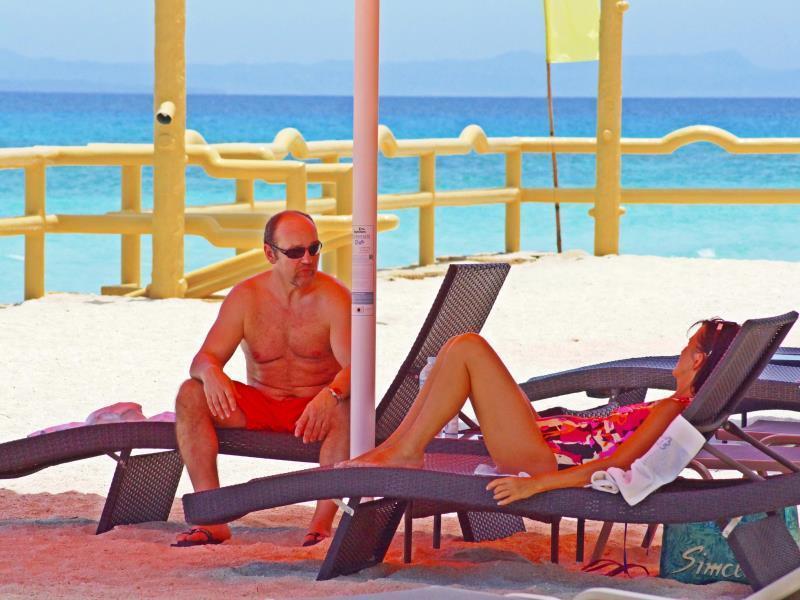 Marlins Beach Resort Santa Fe  Luaran gambar
